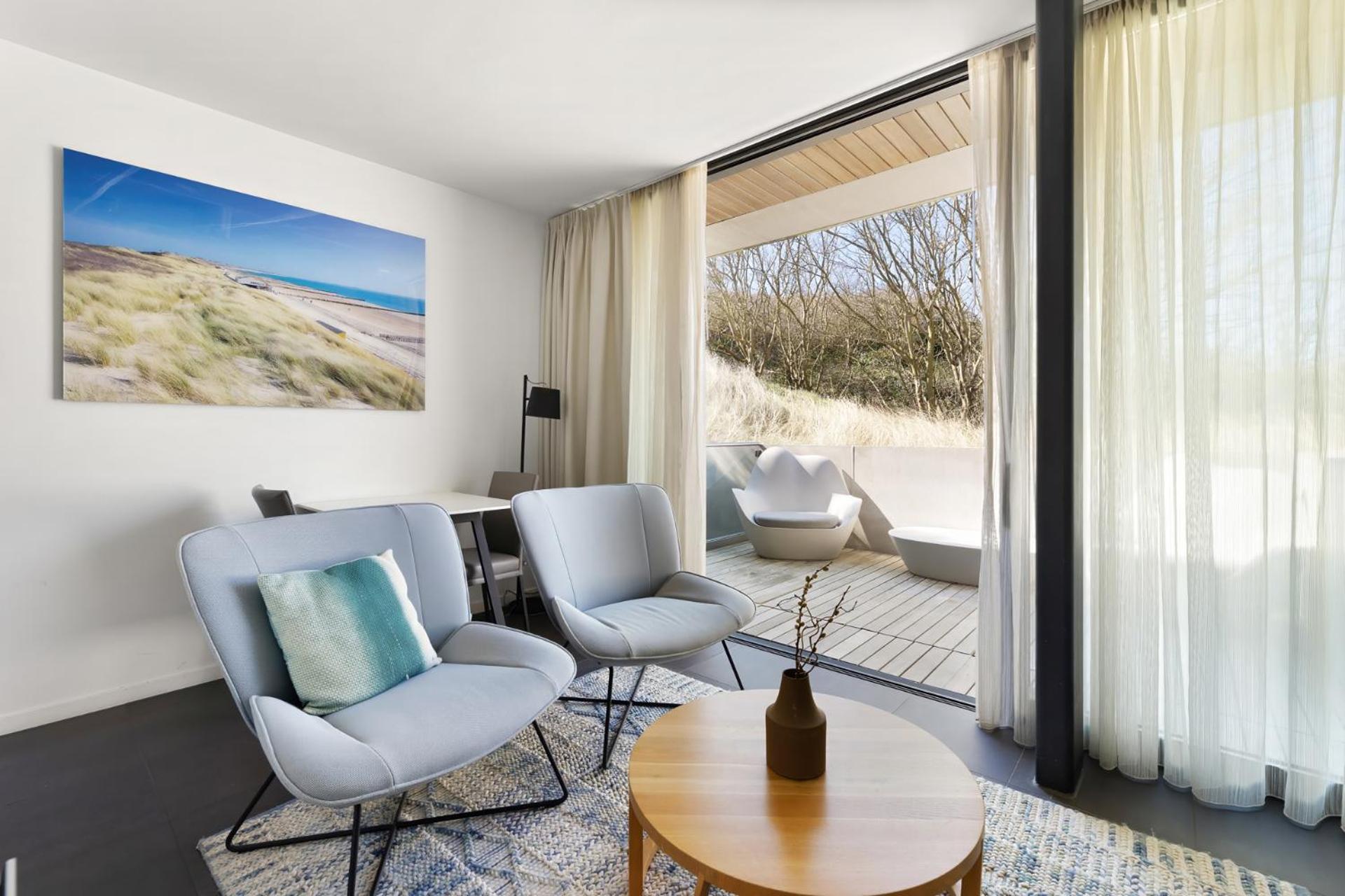 Duinhotel Tien Torens Zoutelande Exteriör bild